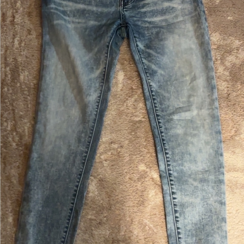 AMIRI Men's Skinny Jeans - Light Blue